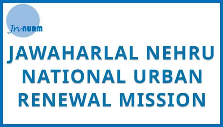 Jawaharlal Nehru national urban renewal mission