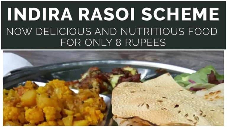 Indira Rasoi Scheme Rajasthan 2025