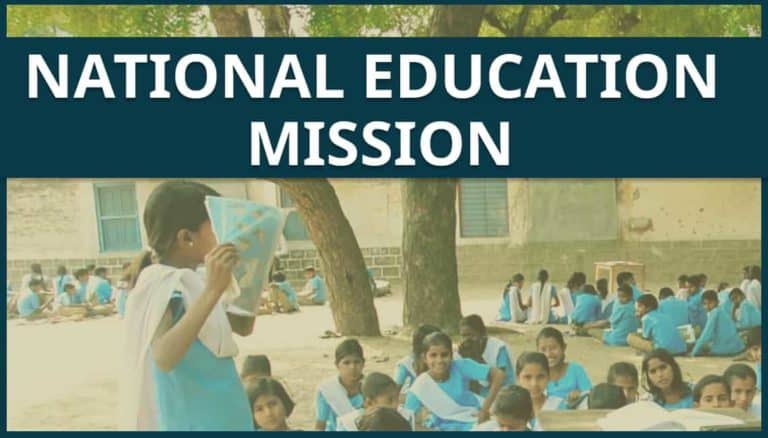 National Education Mission an Umbrella for all Education Schemes 2025